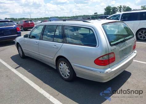 2000 Mercedes-Benz E 320 4M z USA, uszkodzony, nr VIN WDBJH82J1YX037111